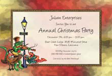 New Orleans Christmas Invitations